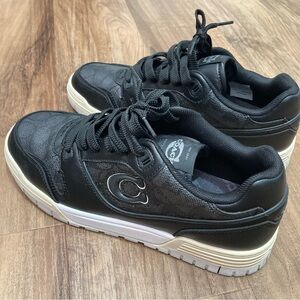 Coach Soho Sneakers in Black Monogram